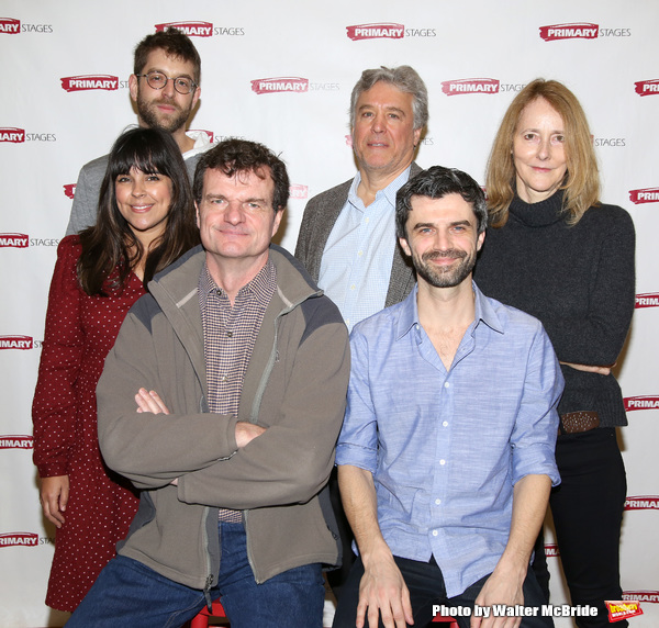 Photo Coverage: Company of Primary Stages' THE BODY OF AN AMERICAN Meets the Press Image