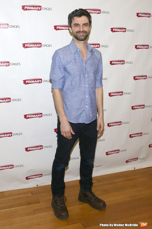 Photo Coverage: Company of Primary Stages' THE BODY OF AN AMERICAN Meets the Press Image