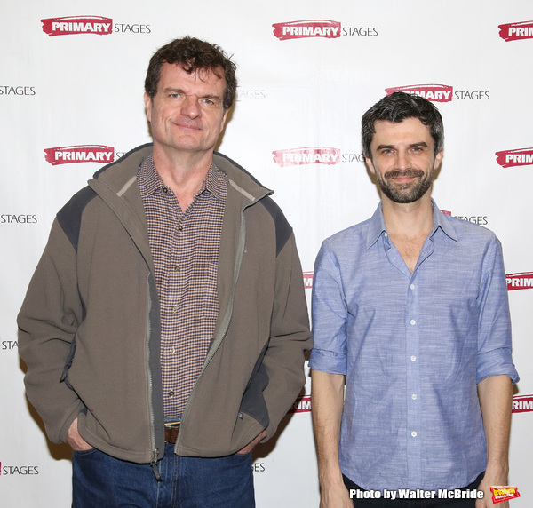 Photo Coverage: Company of Primary Stages' THE BODY OF AN AMERICAN Meets the Press Image