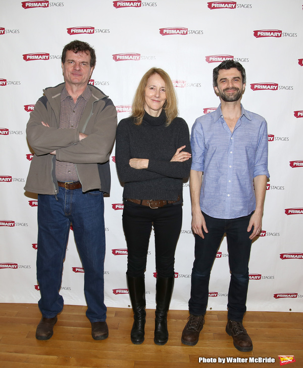 Photo Coverage: Company of Primary Stages' THE BODY OF AN AMERICAN Meets the Press Image
