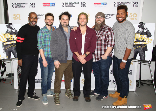 Photo Coverage: Steven Pasquale & Cast of Roundabout's THE ROBBER BRIDEGROOM Meet the Press Image