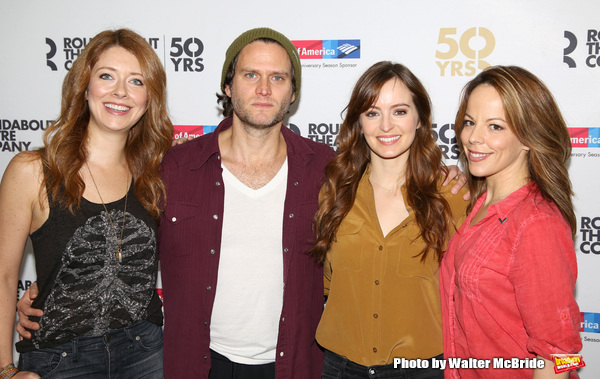 Nadia Quinn, Steven Pasquale, Ahna O'Reilly, and Leslie Kritzer  Photo