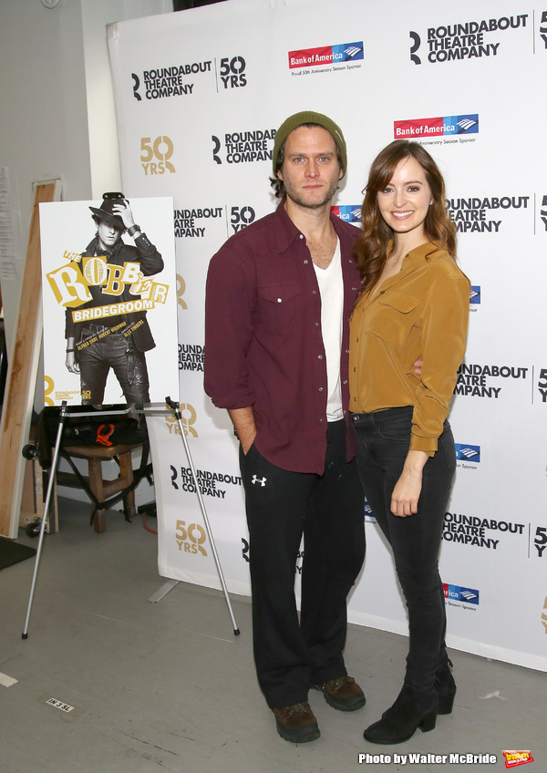 Photo Coverage: Steven Pasquale & Cast of Roundabout's THE ROBBER BRIDEGROOM Meet the Press Image