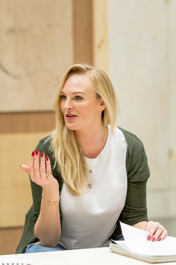 Photo Flash: In Rehearsal for WELCOME HOME, CAPTAIN FOX! at Donmar Warehouse Image