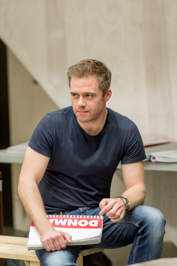 Photo Flash: In Rehearsal for WELCOME HOME, CAPTAIN FOX! at Donmar Warehouse Image