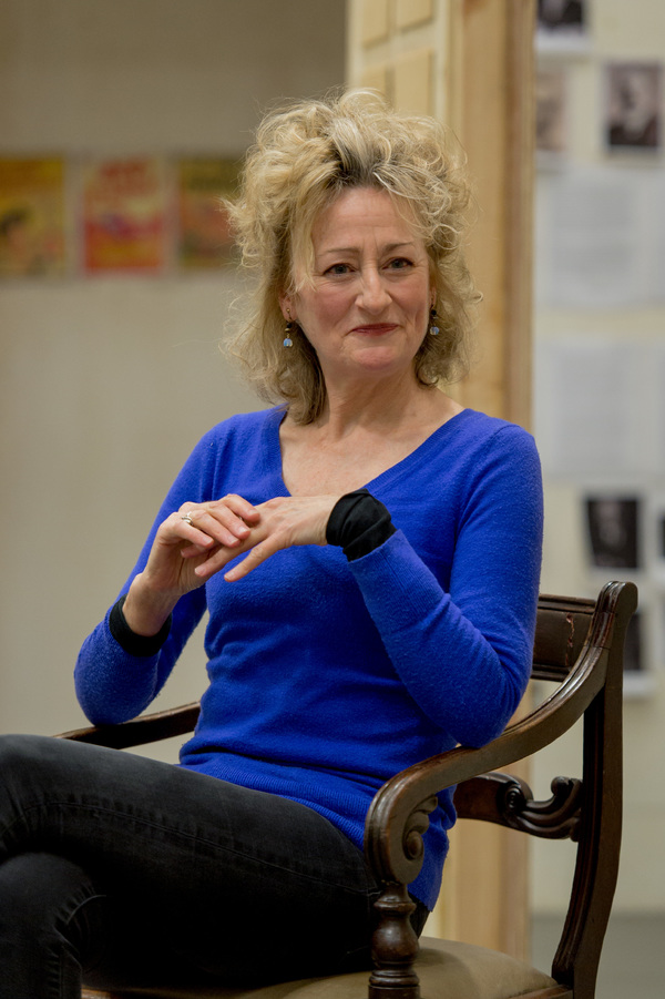 Photo Flash: In Rehearsal for WELCOME HOME, CAPTAIN FOX! at Donmar Warehouse Image