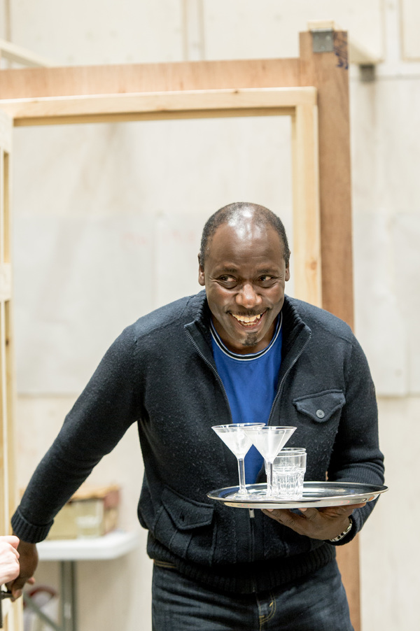 Photo Flash: In Rehearsal for WELCOME HOME, CAPTAIN FOX! at Donmar Warehouse Image