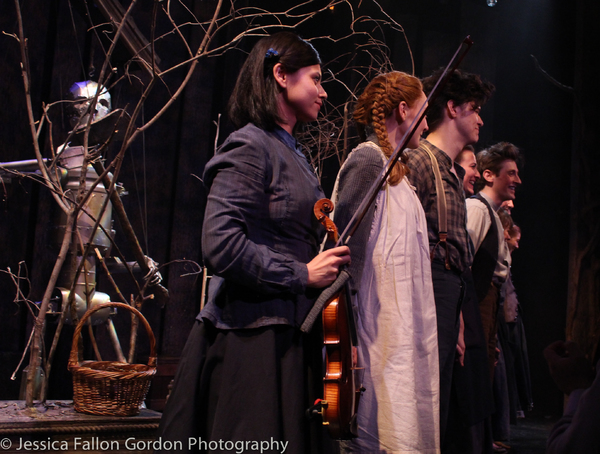 Photo Coverage: The Tin Man Returns! Company of THE WOODSMAN Takes Opening Night Bows! Image