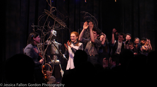 Photo Coverage: The Tin Man Returns! Company of THE WOODSMAN Takes Opening Night Bows! Image
