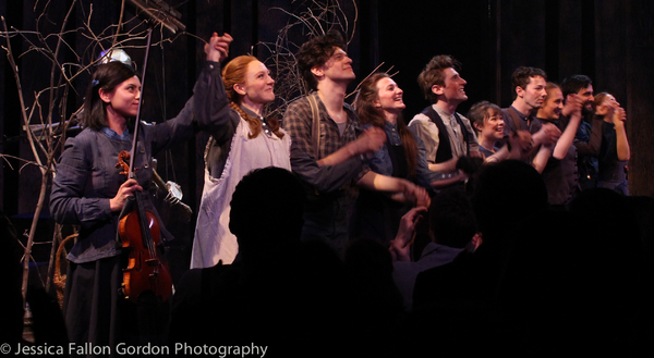 Photo Coverage: The Tin Man Returns! Company of THE WOODSMAN Takes Opening Night Bows! Image