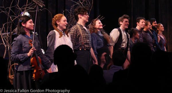 Photo Coverage: The Tin Man Returns! Company of THE WOODSMAN Takes Opening Night Bows! Image