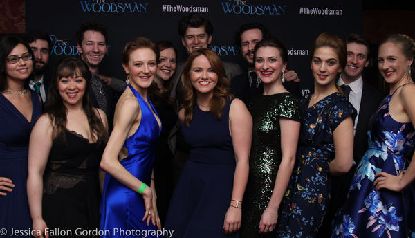 Photo Coverage: The Tin Man Returns! Company of THE WOODSMAN Takes Opening Night Bows! Image