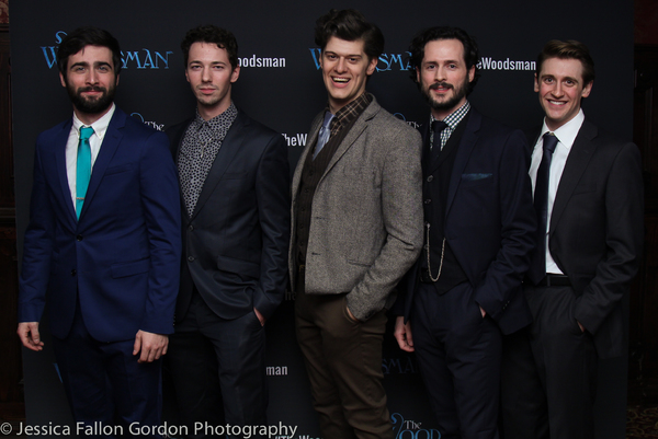 Photo Coverage: The Tin Man Returns! Company of THE WOODSMAN Takes Opening Night Bows! Image