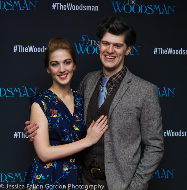 Photo Coverage: The Tin Man Returns! Company of THE WOODSMAN Takes Opening Night Bows! Image