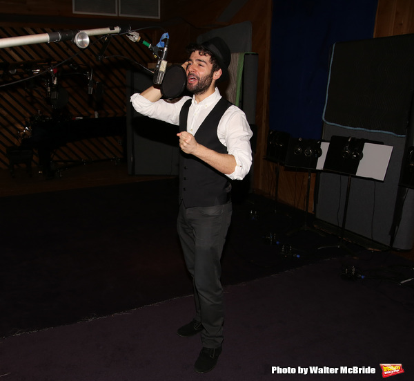 Photo Coverage: In the Recording Studio with the Cast of FIDDLER ON THE ROOF! Image