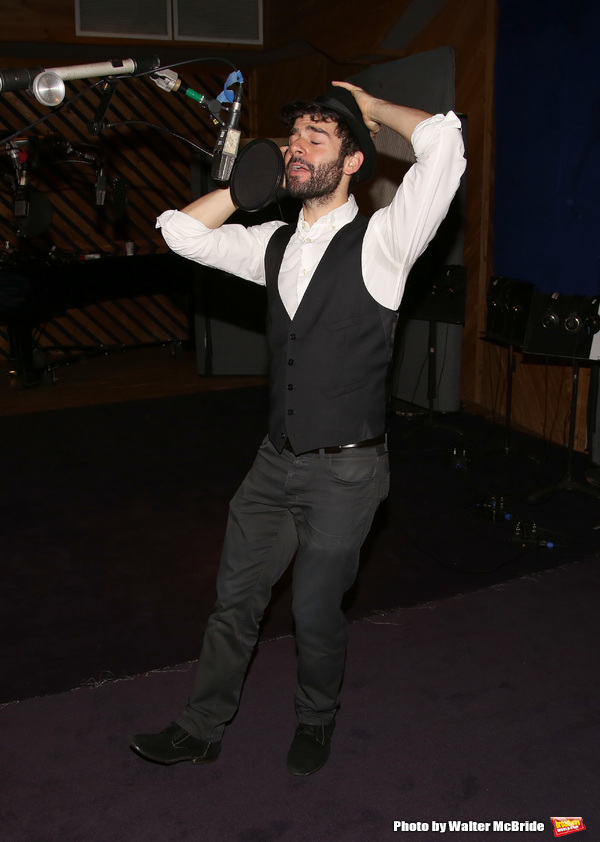 Photo Coverage: In the Recording Studio with the Cast of FIDDLER ON THE ROOF! Image