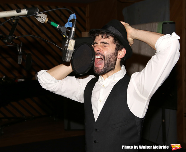 Photo Coverage: In the Recording Studio with the Cast of FIDDLER ON THE ROOF! Image
