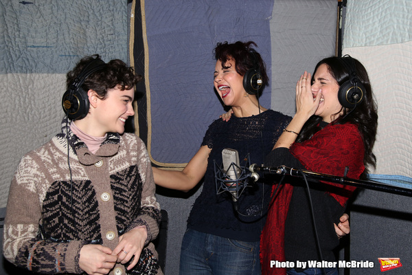 Photo Coverage: In the Recording Studio with the Cast of FIDDLER ON THE ROOF! Image