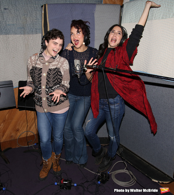Photo Coverage: In the Recording Studio with the Cast of FIDDLER ON THE ROOF! Image