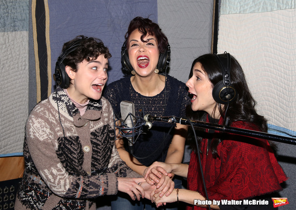 Photo Coverage: In the Recording Studio with the Cast of FIDDLER ON THE ROOF! Image