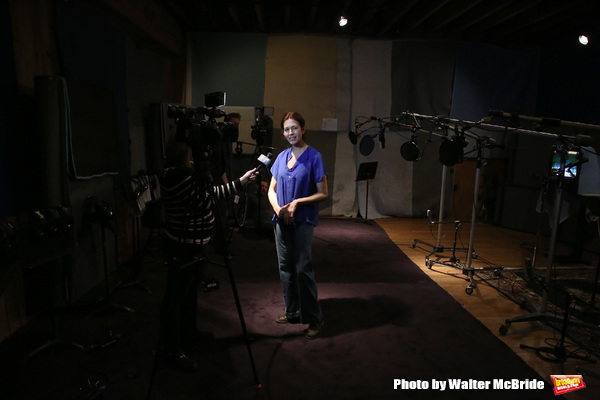 Photo Coverage: In the Recording Studio with the Cast of FIDDLER ON THE ROOF! Image