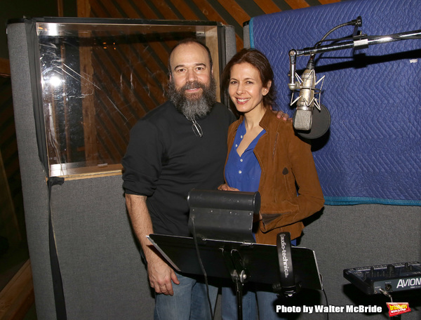 Photo Coverage: In the Recording Studio with the Cast of FIDDLER ON THE ROOF! Image
