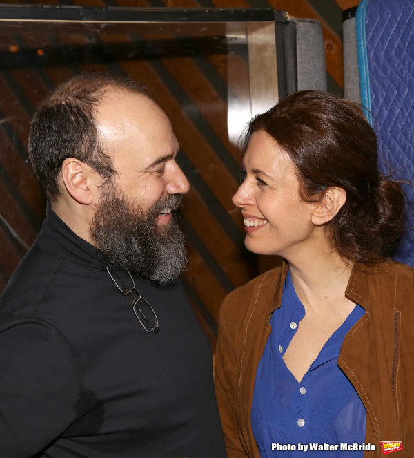 Danny Burstein and Jessica Hecht  Photo