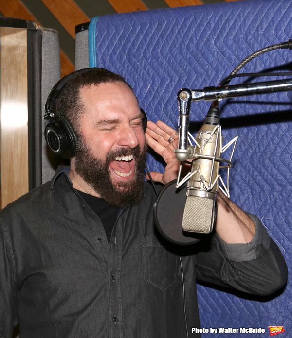 Photo Coverage: In the Recording Studio with the Cast of FIDDLER ON THE ROOF! Image