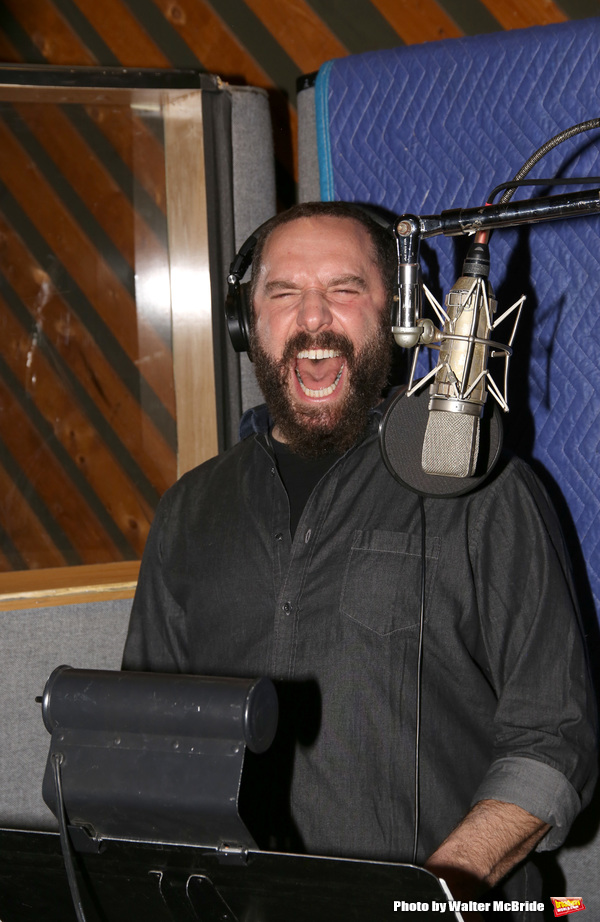 Photo Coverage: In the Recording Studio with the Cast of FIDDLER ON THE ROOF! Image
