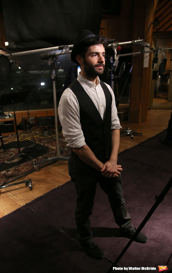 Photo Coverage: In the Recording Studio with the Cast of FIDDLER ON THE ROOF! Image