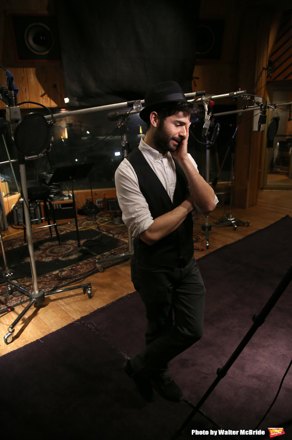 Photo Coverage: In the Recording Studio with the Cast of FIDDLER ON THE ROOF! Image