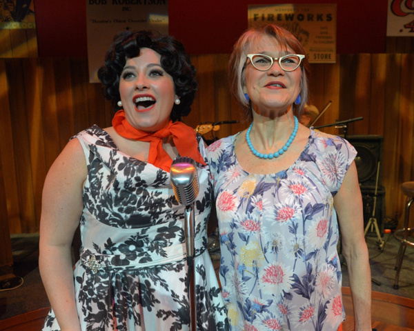 Erin McCracken as Patsy Cline and Susann Fletcher as Louise Seger  Photo