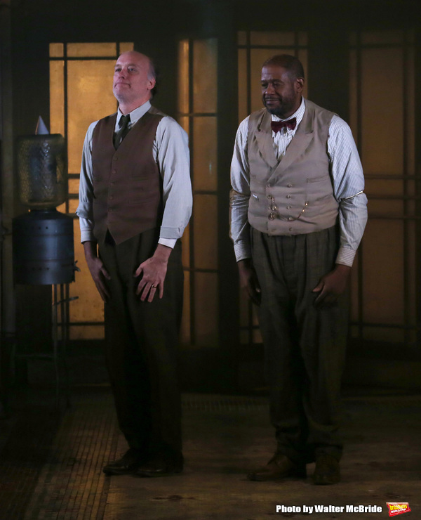 Photo Coverage: Forest Whitaker Takes First Broadway Bows in HUGHIE Image