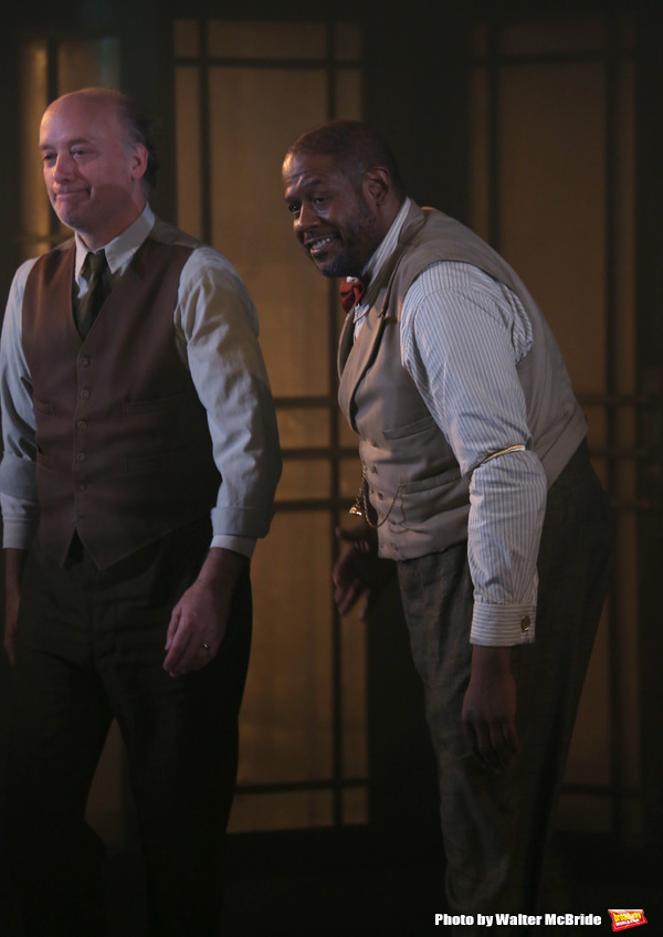 Photo Coverage: Forest Whitaker Takes First Broadway Bows in HUGHIE Image