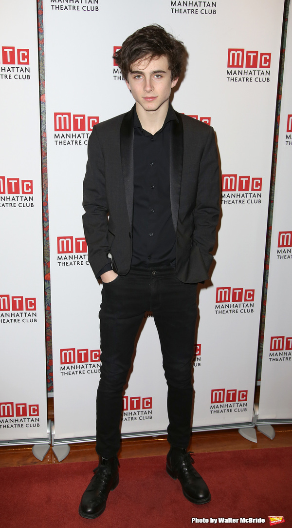 Photo Coverage: Robert Sean Leonard, Timothee Chalamet & More Celebrate Opening Night of MTC's PRODIGAL SON Image