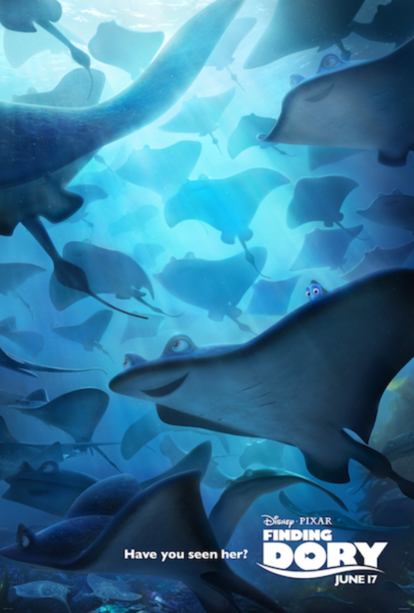 Photo Flash: Disney/Pixar Reveals Four New FINDING DORY Posters 