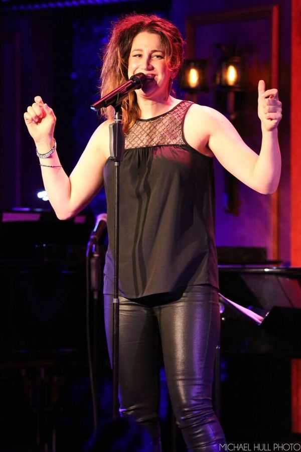 Natalie Weiss singing ''I Hate Myself For Losing You'' Photo