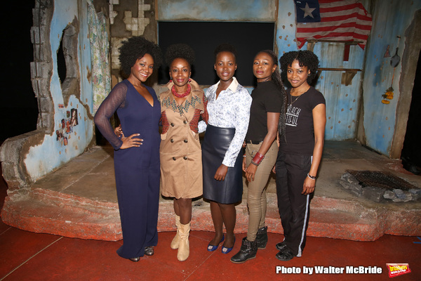 Saycon Sengbloh, Akosua Busia, Lupita Nyongâ€o, Zainab Jah and Pascale Armand  Photo