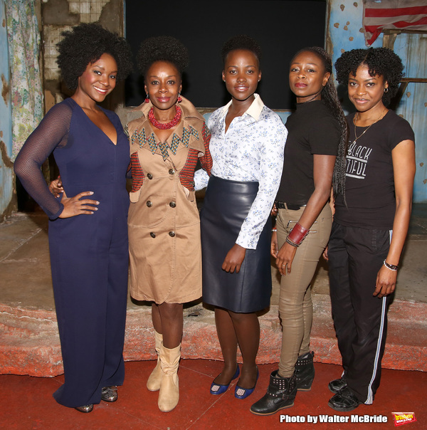 Saycon Sengbloh, Akosua Busia, Lupita Nyongâ€™o, Zainab Jah and Pascale Armand  Photo