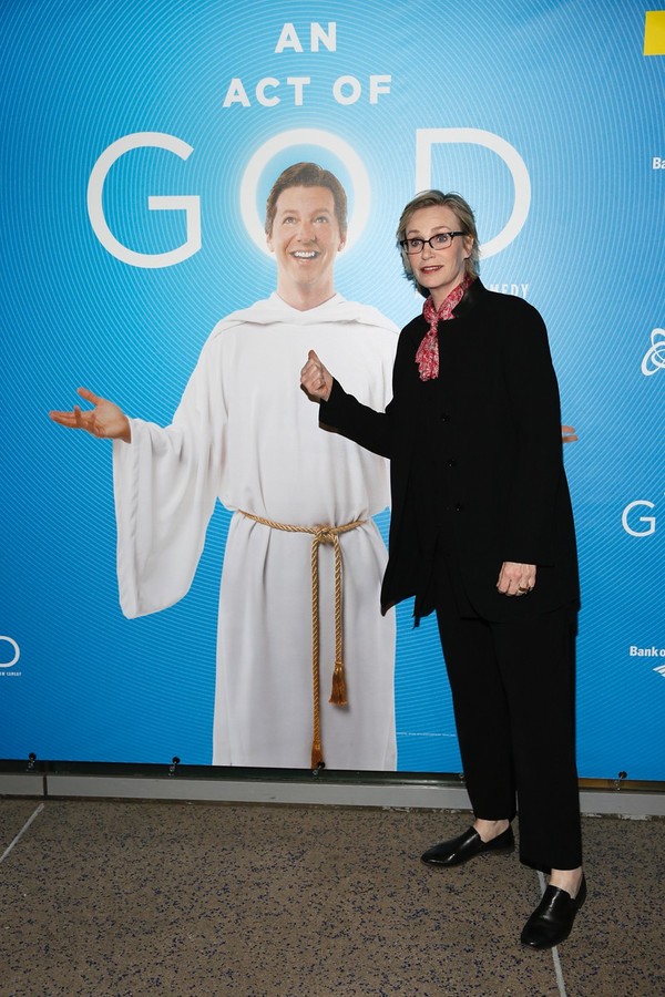 Photo Flash: AN ACT OF GOD with Sean Hayes Opens in L.A. - Go Inside Opening Night with Jane Lynch, Jesse Tyler Ferguson & More! 