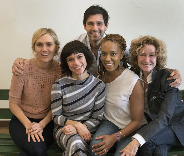 Photo Flash: In Rehearsal for WOMEN LAUGHING ALONE WITH SALAD at the Douglas Image