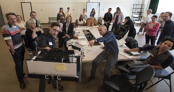 Photo Flash: In Rehearsal for WOMEN LAUGHING ALONE WITH SALAD at the Douglas Image