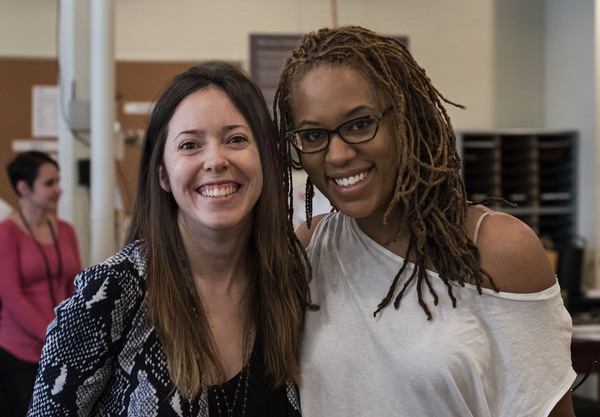 Photo Flash: In Rehearsal for WOMEN LAUGHING ALONE WITH SALAD at the Douglas Image