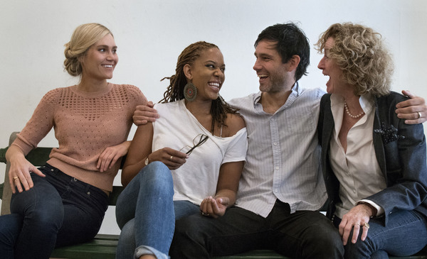 Photo Flash: In Rehearsal for WOMEN LAUGHING ALONE WITH SALAD at the Douglas Image