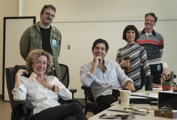 Photo Flash: In Rehearsal for WOMEN LAUGHING ALONE WITH SALAD at the Douglas Image