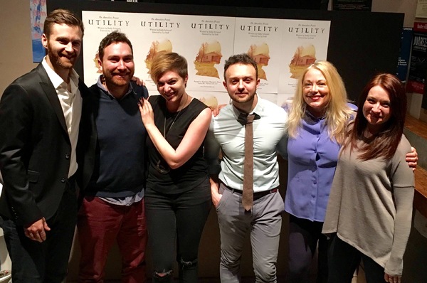Photo Flash: The Amoralists' UTILITY Celebrates Opening at Rattlestick Image