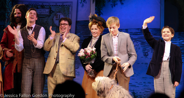 Sandy Duncan and the cast of Finding Neverland Photo