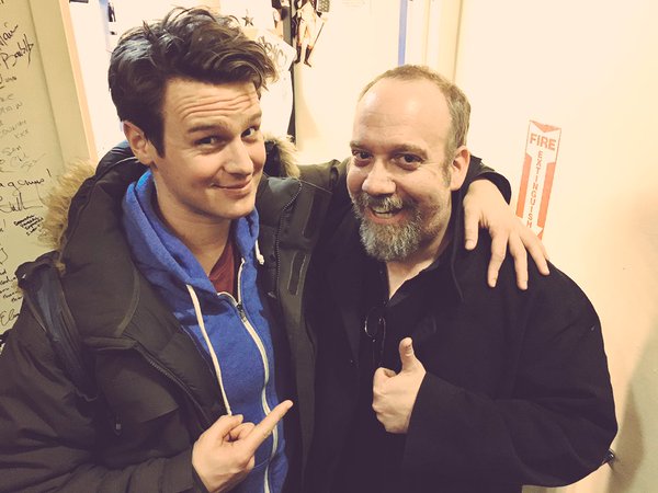 Photo Flash: Another Cabinet Battle? Paul Giamatti Confronts Lin-Manuel Miranda's Hamilton Image