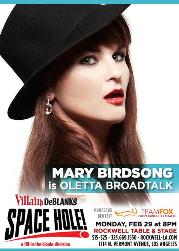Photo Flash: Celebrate Leap Day with VILLAIN: DEBLANKS Image