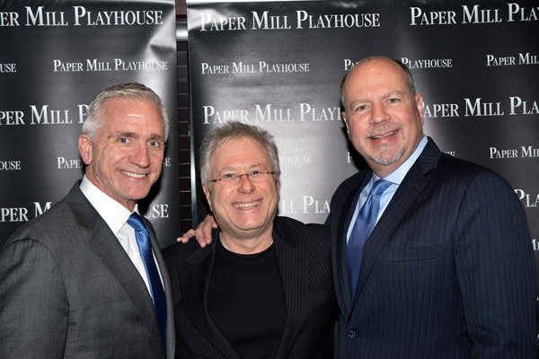 Mark S. Hoebee, Alan Menken and Todd Schmidt Photo